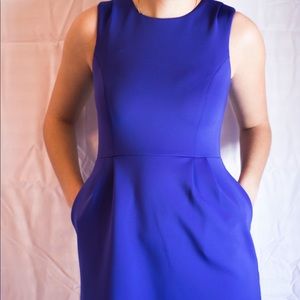 Blue dress